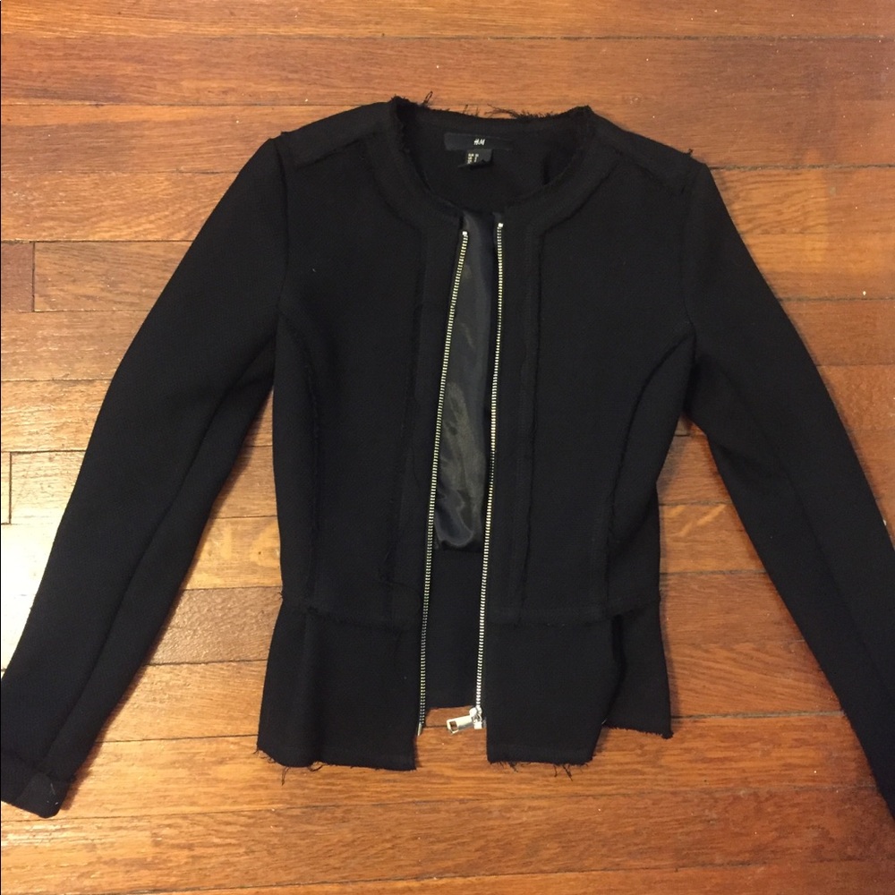 H&M jacket with fringe detail